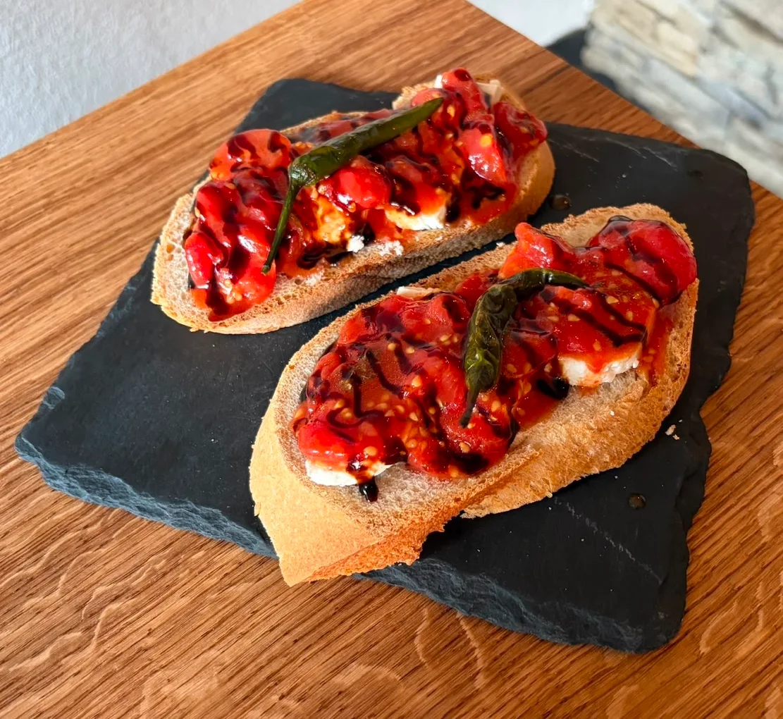 Bruschetta, sérac de la Vallée